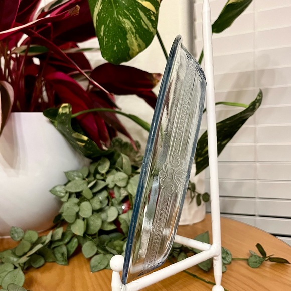 Fire King Vintage Philbe Sapphire Blue Pie Plate Circa 1940’s - Picture 3 of 9